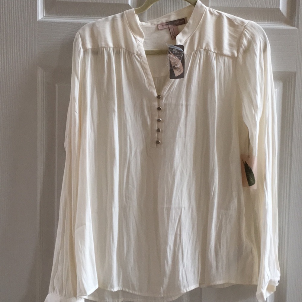 Cream forever 21 top